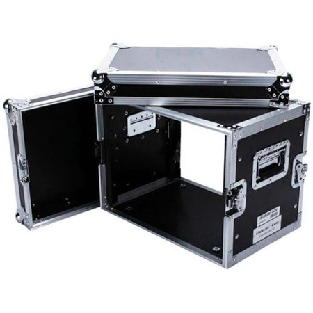 UPC: 0816794021943 | DeeJay LED TBH8UED Fly Drive 8U Effect Case  14  Body  Low Profile Wheels