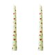 thumbnail image 2 of Velas Cónicas Largas Estampadas (Paquete de 2) | 25 Cm de Cera Mixta, Decoración Romántica para Cenas a La Luz de Las Velas de Boda | Velas de Varilla Coloridas, Elegantes y Sin Aroma para Fiestas En, 2 of 6