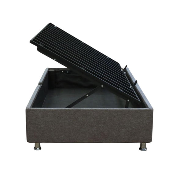 Cama Matrimonial Jaco Baul Gris