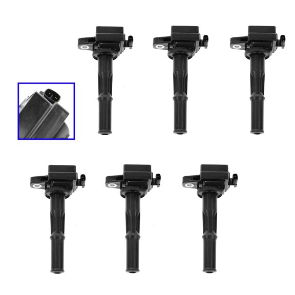 TRQ Ignition Coil Set of 6 for Toyota Avalon Camry Lexus ES300 ICA61508