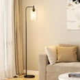 thumbnail image 1 of Floor Lamps for Living Room with Color Temperatures LED Bulb Standing Lamp Tall with Adjustable Shade Tall Lamps for Bedroom Office Classroom Dorm Room Apartment W Bulb Includ, 1 of 7