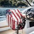 thumbnail image 3 of KUIFORTI American Flag Eagle Golf Cart Seat Covers Comfortable Durable Travel Sports Cart Seat Cushion Covers Fits for EZGO, Yamaha, Club Car and More 2 Seats Golf Carts, 3 of 7