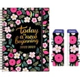 thumbnail image 1 of Diary 2023 A5 ,Weekly&Monthly Planner ,2023 Diary A5 Week to View with Monthly Tabs , from Jan 2023 to Dec 2023 Hardcover, Inner Pocket,100GSM (A03 Bl, 1 of 5