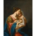 thumbnail image 3 of Italian School 20x24 Black Modern Framed Museum Art Print Titled - Madonna and Child (17th Century), 3 of 5