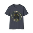 thumbnail image 2 of Camo Army Messy Women's Bun Novelty Apparel and T-shirts, 2 of 7