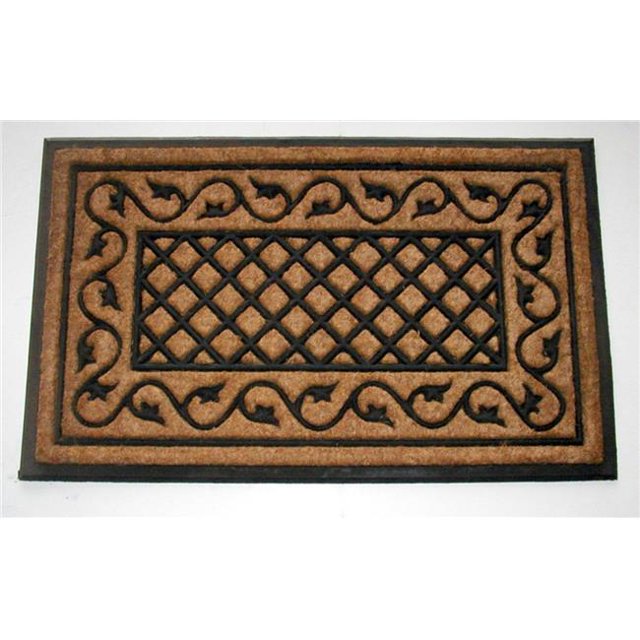 Tapis de Porte Arrière en Caoutchouc de 24 x 39 Po