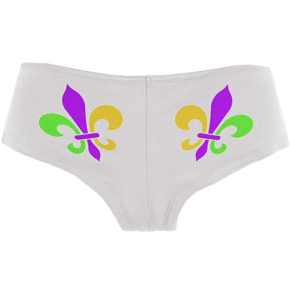 mardi gras booty shorts