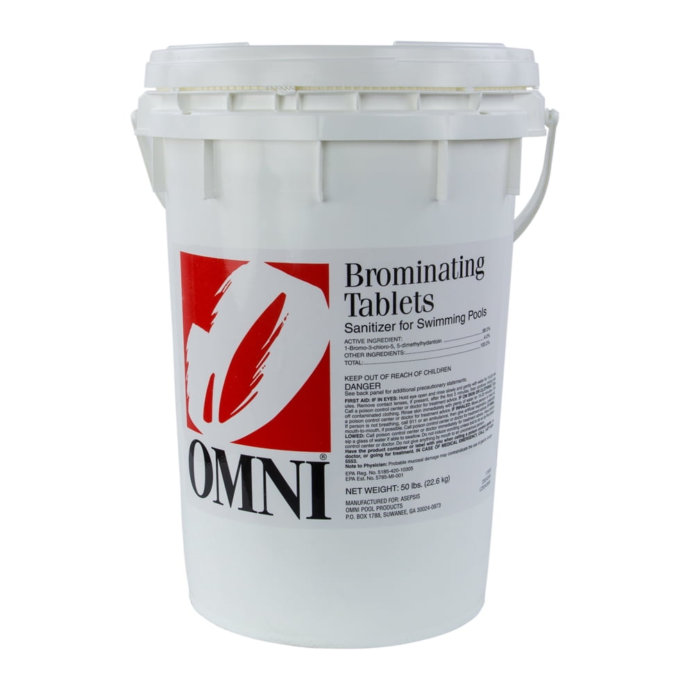 Swimming Pool & Spa Bromine Tablets 50 Lbs