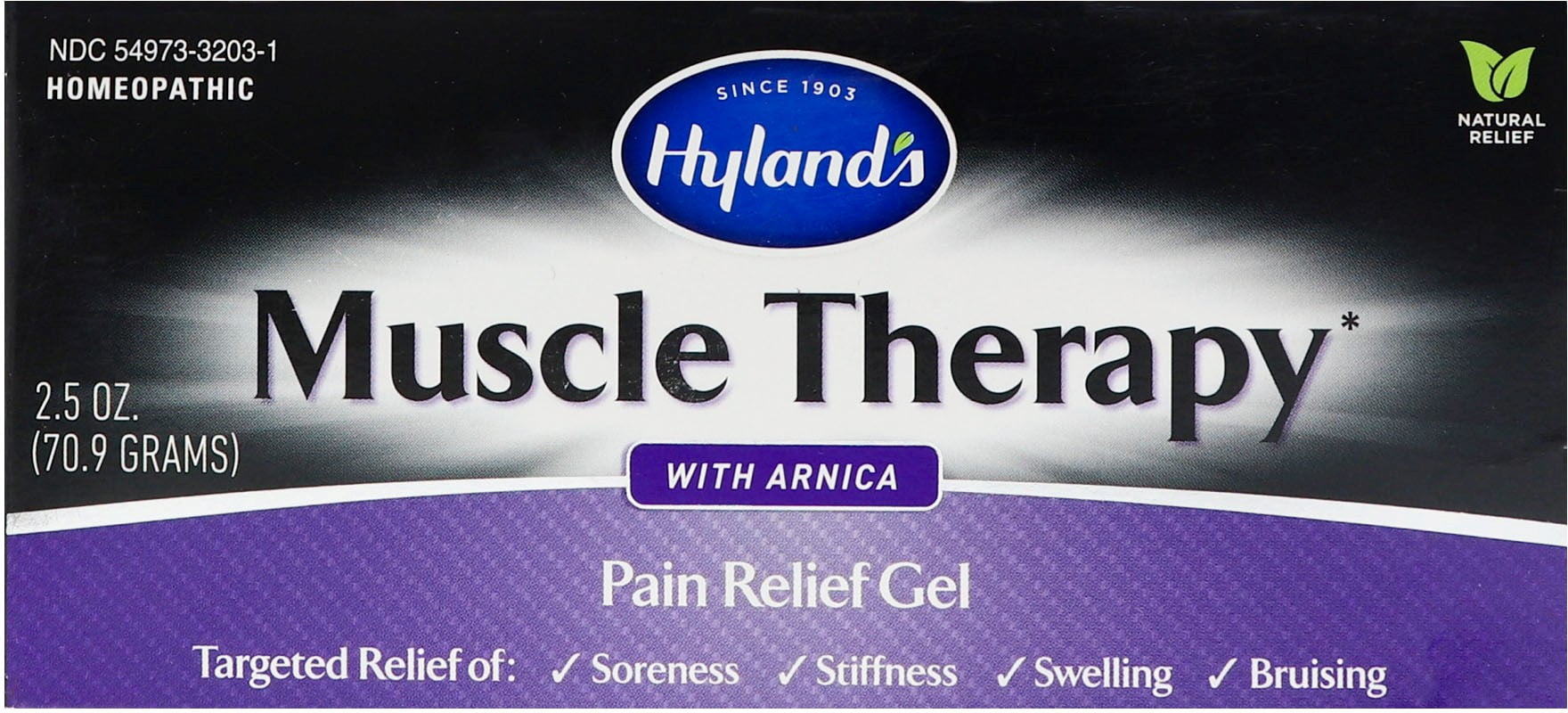 Hyland's Muscle Therapy Gel With Arnica 2.5 oz (Pack of 4) Walmart