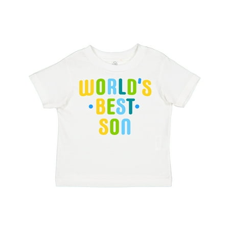 

Inktastic Worlds Best Son Gift Toddler Boy Girl T-Shirt