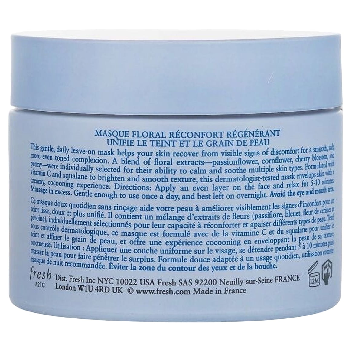 Fresh Floral Recovery Calming Mask 100ml/3.3oz