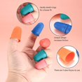 thumbnail image 3 of 20 Pieces Rubber Finger Pad, Finger Pads, Finger Protector, Reusable Finger Covers for Hot Glue Sports Games in Assorted Sizes, 3 of 5