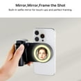 thumbnail image 5 of FlashBack Ring Light Shutter Grip with Wireless Shutter, Adjustable LED, and Magnetic Attachment – Black – Compatible with iPhone & Android, 5 of 10