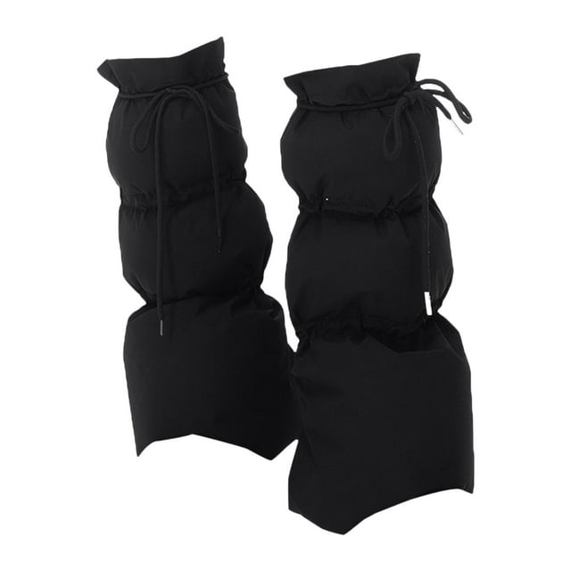 MERIGLARE Jambières d'Hiver Rembourrées pour Femmes pour Randonnée Travailleur Extérieur Sports Noir