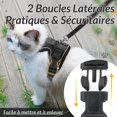 thumbnail image 3 of LLC Black XS Cat Harness, 3 of 5