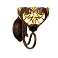 thumbnail image 3 of CHLOE Lighting LIAISON Victorian-Style 1-Light Antique Dark Bronze Finish Wall Sconce 8" Shade, 3 of 6