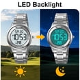 thumbnail image 6 of SKMEI Mens Digital Watch Watches Waterproof Outdoor Chronograph Wrist Watches for Men with LED Back Ligh/Date, 6 of 9