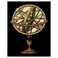 thumbnail image 2 of Vision Studio 26x32 Black Ornate Wood Framed with Double Matting Museum Art Print Titled - Sphere of the World I, 2 of 4