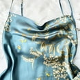 thumbnail image 7 of Tnhcen Women's Fashion Satin Flower Print Camisole & Pants Sleepwear Set Elegant Loungewear for Women S-XL, 7 of 7