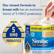 (2 pack) Similac 360 Total Care Infant Formula Powder, 30.8 oz Value Can