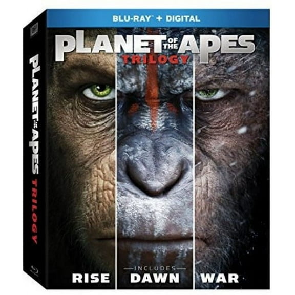Planet of the Apes Trilogy (Blu-ray), 20th Century Studios, Sci-Fi & Fantasy