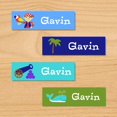 thumbnail image 4 of Pirates Personalized Mini Waterproof Waterproof Peel and Stick Labels for School and Camp, 80 Custom Labels, 4 of 4