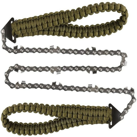ShenMo 1 outdoor umbrella rope hand zipper saw, outdoor camping backpack, hiking emergency rescue equipment