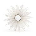 thumbnail image 4 of Safavieh  Marinda Braided Gold Sunburst 41-inch Decorative Mirror - 41" x 41" x 0.8", 4 of 5
