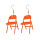 thumbnail image 1 of Pendientes Silla Plegable Plegable de Colores Pendientes Colgantes Silla Plegable Pendientes Silla Plegable Joyería Boho, 1 of 7