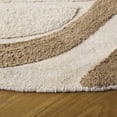thumbnail image 3 of SAFAVIEH Vermont Lanford Abstract Area Rug, Ivory/Beige, 6' x 6' Round, 3 of 10