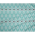 thumbnail image 4 of oneOone Tissu Polyester Lycra Imprimé Ikat Ogee au Mètre 56 Pouces de Large, 4 of 4