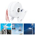 thumbnail image 4 of 3 Phase Alternator Low Rpm Generator Motor Generator Permanent  Turbine for Household , 3 Phase 10000 Watt Generator Low Speed Power Take Off Generators, 4 of 8