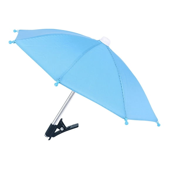 zcgoxvn Phone Umbrella Cell, Phone Umbrella for Sun Shad with Suction Cup Stand Reflective, Outdoor Sun Phone Umbrella Mobile Holder for Phone with Adjustable Suction Cup Phone Cell Sunshade