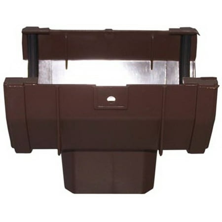 GENOVA PRODUCTS 161003 Brown Duraspout Drop Outlet 2 in W X 3 in D