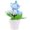 C, variant on Gnwei 1 Pcs Tabletop Aritificial Easter Eggs Plant Potted Flower Colorful Artificial Plants in Pots Easter Egg Decorations for Table Centerpiece Holiday Party Arrangement