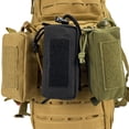 thumbnail image 5 of Paquete de riñonera compacta Cierre de cremallera Multifuncional 1000D Accesorios de nailon Gear Utility Gadget Pouch Key Holder para teléfono de Verde Sunnimix titular de la llave, 5 of 5