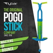 Flybar Master Pogo Stick for Boys and Girls Age 9 and Up, 80 to 160 Lbs, Blue/Green