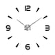 thumbnail image 5 of Reloj decorativo de pared de acrílico 3D perfecl negro 10cm 31cm 39cm Reloj de pared decorativo de cuarzo, 5 of 5