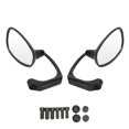 thumbnail image 2 of Pair of Retro Design Adjustable Angle Motorcycle Rearview Mirrors for , Ducati with 8mm and 10mm Installation Aperture, 2 of 8