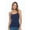 NAVY BLUE, variant on Womens Adjustable Strap camisole tank top