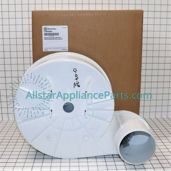 Electrolux 134690800 Frigidaire Blower Assembly, White