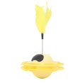 thumbnail image 1 of Jouet Interactif pour Chat avec Plume, Design de Platine Instable Adapté à Diverses Races de Chats, 1 of 8