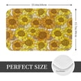 thumbnail image 2 of Pofeuu Sunflowers1 Print Flannel Doormats Rug16"x24"Rug Washable Doormats Indoor Outdoor Rugs for Layered Front Door Mats, Porch, Kitchen, Entryway, 2 of 7