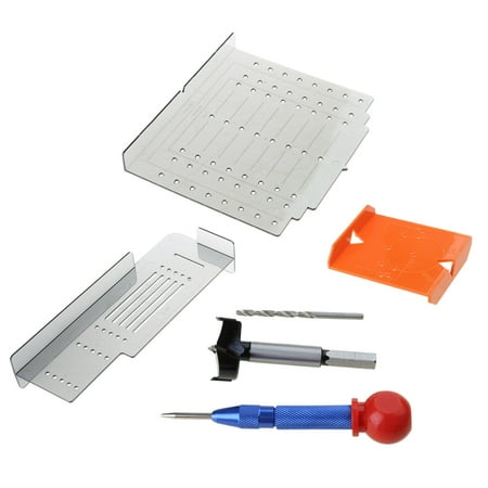lanema Punch Locator Wood Jigs Drilling Dowelling Jig Cabinet Hardware Jig Tool Door Handle and Knob Punch Locator Cabinet