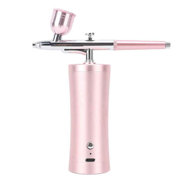 Kit De Aerógrafo Eléctrico 30 PSI Incentable Maquillaje Aerógrafo USB Set Para Colorear El Modelo De Tatuaje De Arte De Uñas Con Batería De Litio