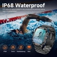 thumbnail image 3 of Reloj inteligente BRUBOSES Military de 2.01 pulgadas con pantalla 170+ Sports IP68, 3 of 8