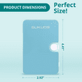 thumbnail image 5 of (4 pack) Sukuos Daily Use Slim Pill Organizer 1 Pack, Easy to Open 6 Compartments, Large Capacity Portable Travel Pill Box, Pill Dispenser, Medicine Container & Vitamin Holder, 5 of 9