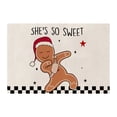 thumbnail image 3 of Mantel Individual Navideño Macarena Hombre de Jengibre 45 cm x 30 cm, 3 of 8