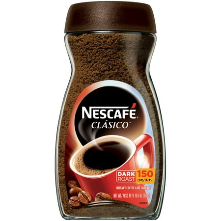 (2 Pack) NESCAFE CLASICO Dark Roast Instant Coffee 10.5 oz. (Best Instant Coffee In The World)
