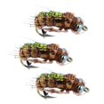 thumbnail image 2 of Moscas de Pesca con Mosca Cola Señuelos de pesca con mosca Cebos Artificiales Accesorio de Gancho de Acero al Carbono para Bass Panfish, 2 of 8
